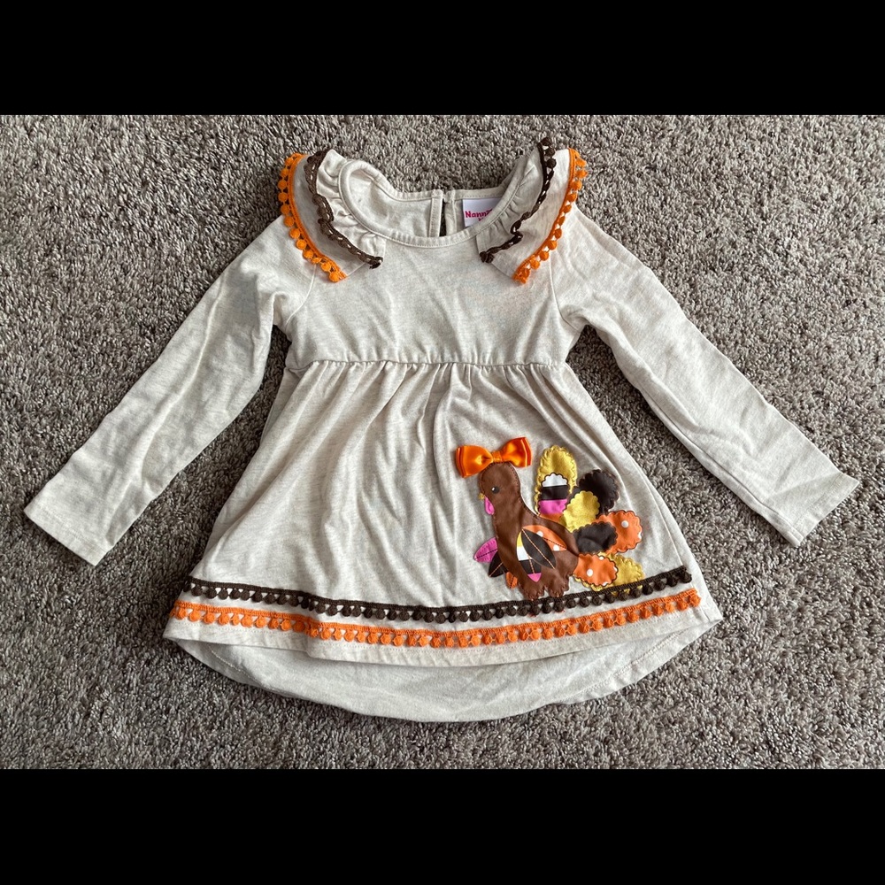 Toddler Thanksgiving Shirt Size 4